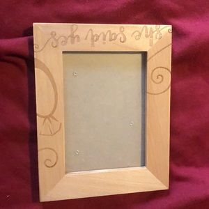 She said yes! Frame
